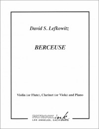 026-2271 • LEFKOWITZ - Berceuse - Partitur und Bratschenstimm