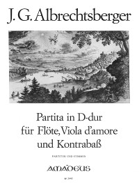 BP 2443 • ALBRECHTSBERGER, J.G.  Partita D-dur - Part.u.St.