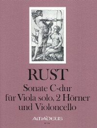 BP 2581 • RUST Sonata C major for viola, 2 horns and cello