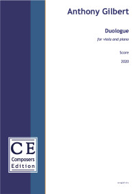 CE-AG3D1 • GILBERT - Duologue - Partitur und Violastimme