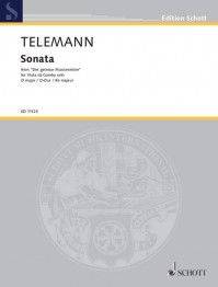 ED 11123 • TELEMANN - Sonate - Stimme