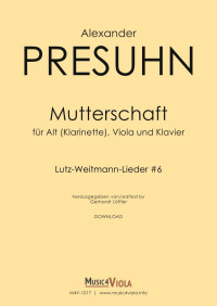 M4V-1017 • PRESUHN - Mutterschaft - Partitur und Stimmen [3]