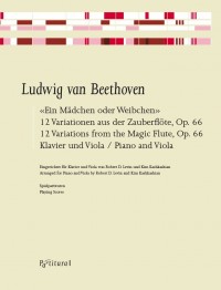 PV 2203 • BEETHOVEN - Ein Mädchen oder Weibchen - Score and 