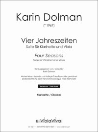 VV 183-1 • DOLMAN - Four Seasons, Suite - Clarinet