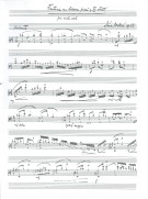 Notenbeispiel Seite 1 / Score example page 1